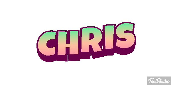 Chris Text effect