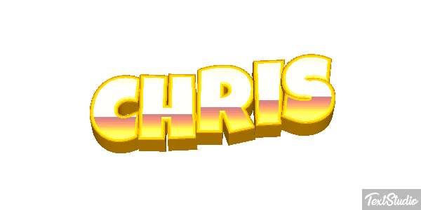Chris Text effect