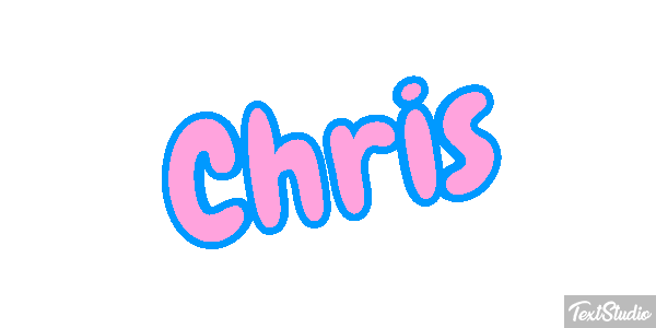 Chris Text effect
