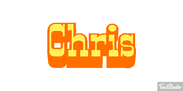 Chris Text effect