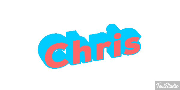 Chris Text effect