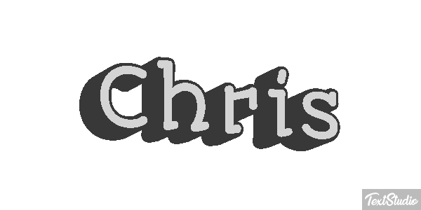 Chris Text effect