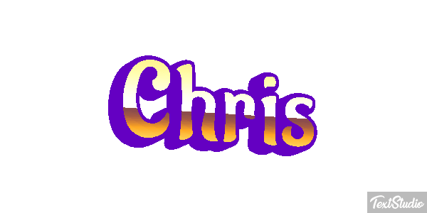 Chris Text effect