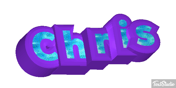 Chris Text effect