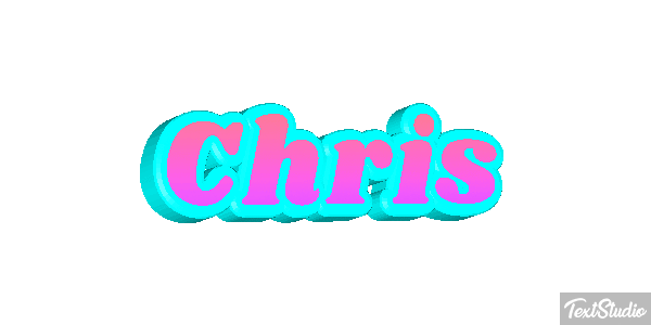 Chris Text effect