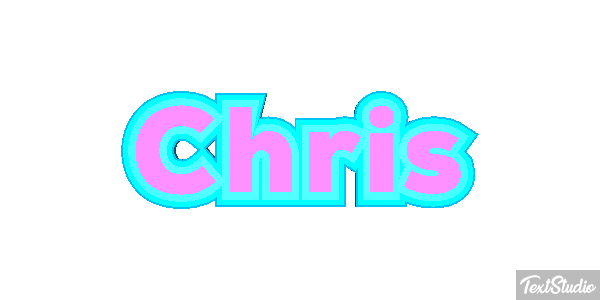 Chris Text effect