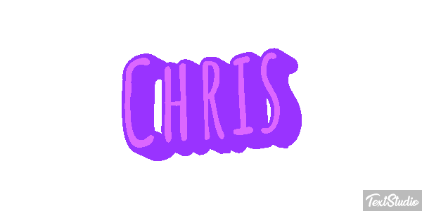 Chris Text effect
