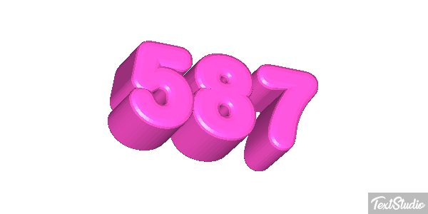 587 Efecto de texto
