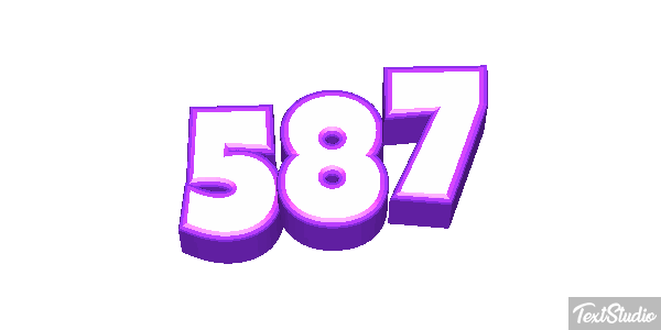 587 Efecto de texto