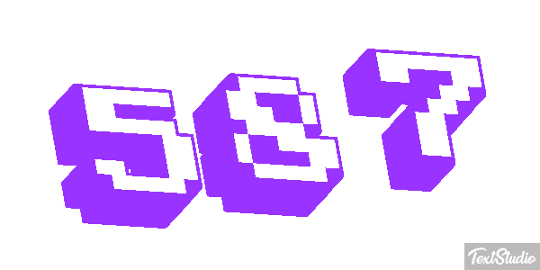 587 Efecto de texto