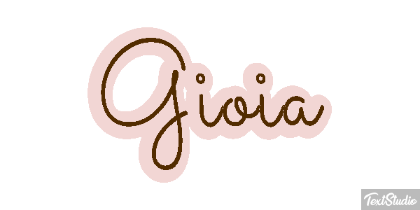 Gioia Effetto testo