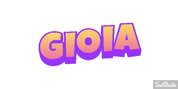 Gioia Effetto testo