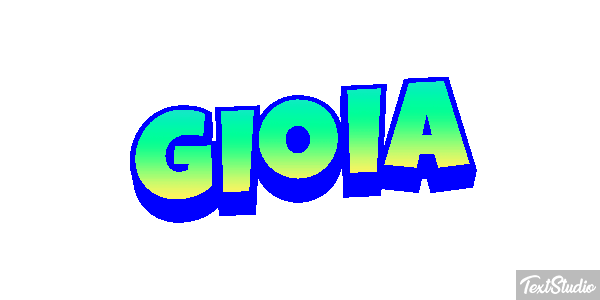Gioia Effetto testo
