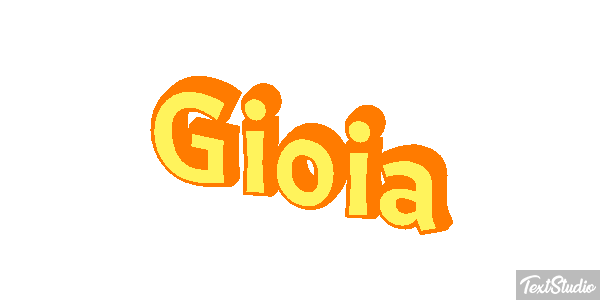 Gioia Effetto testo