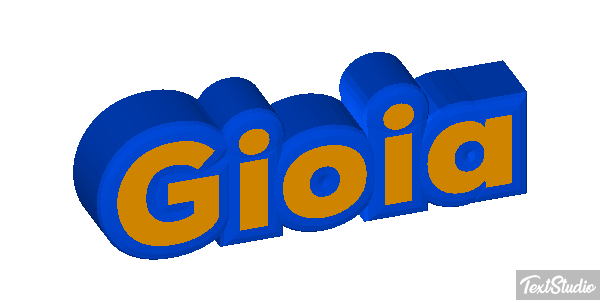 Gioia Effetto testo