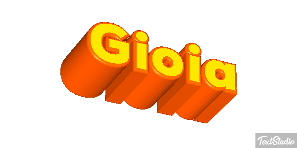 Gioia Effetto testo