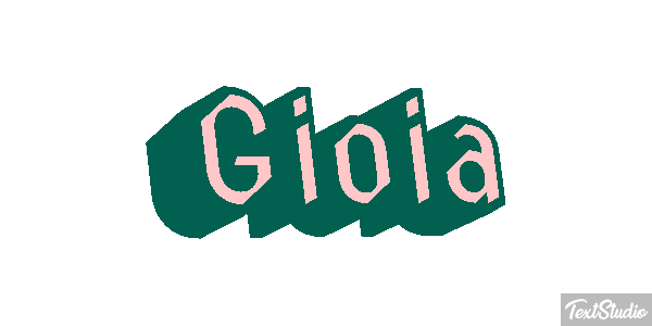 Gioia Effetto testo