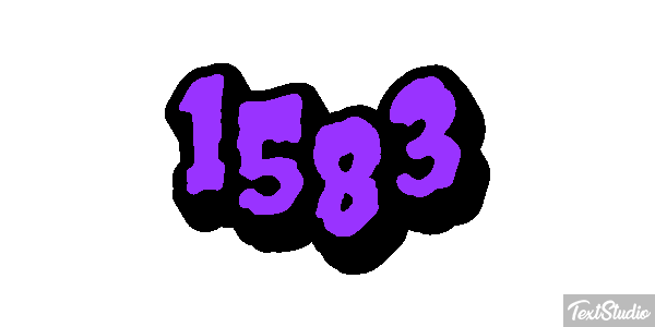 1583 Efekt tekstowy