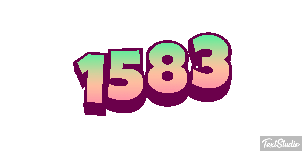 1583 Efekt tekstowy