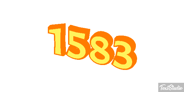 1583 Efekt tekstowy