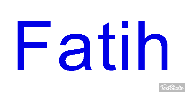 Fatih Efeito do texto