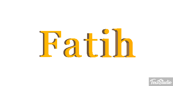 Fatih Efeito do texto