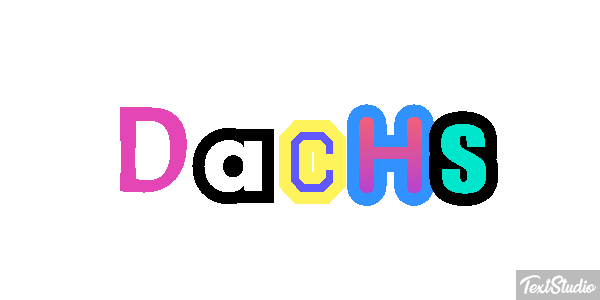 Dachs Texteffekt