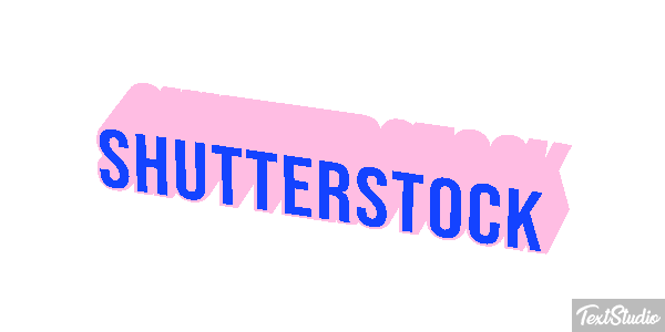 Shutterstock Text effect