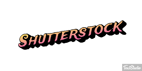 Shutterstock Text effect