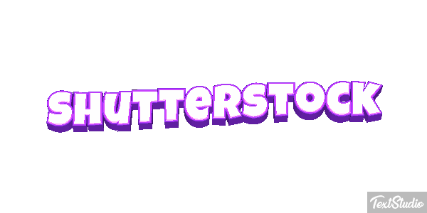 Shutterstock Text effect