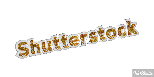 Shutterstock Text effect
