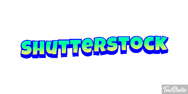 Shutterstock Text effect