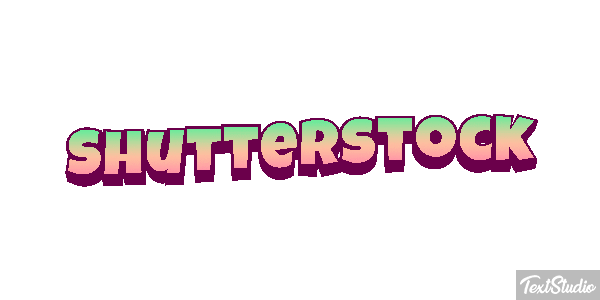 Shutterstock Text effect