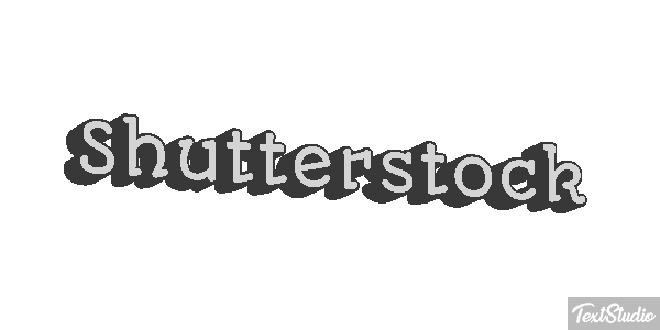 Shutterstock Text effect