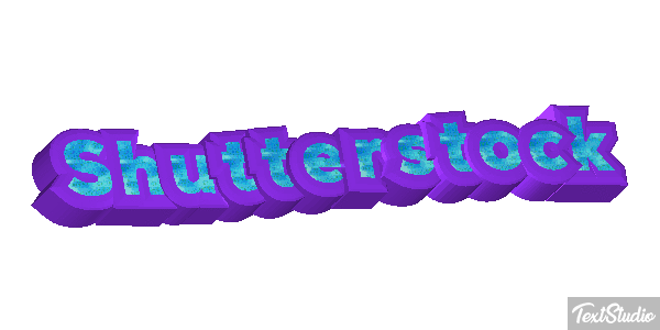 Shutterstock Text effect