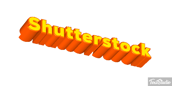 Shutterstock Text effect