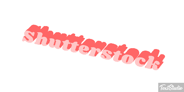 Shutterstock Text effect