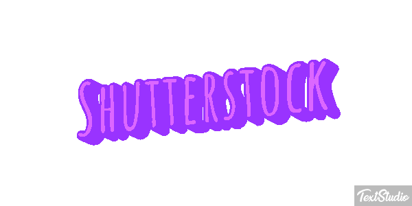 Shutterstock Text effect