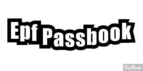 Epf Passbook Efekt tekstowy