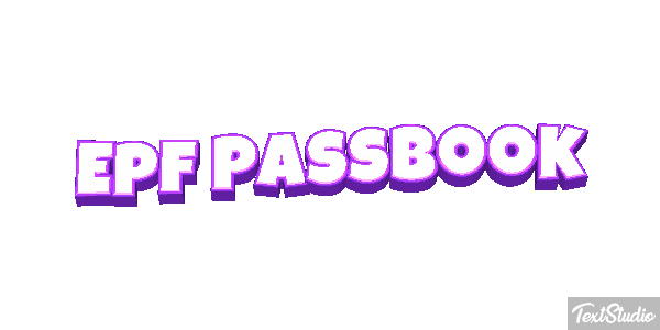 Epf Passbook Efekt tekstowy