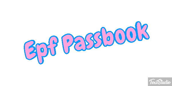 Epf Passbook Efekt tekstowy