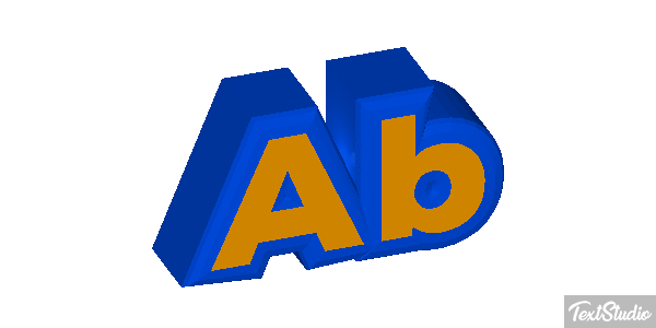 Ab Text effect