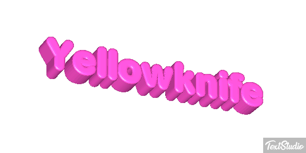 Yellowknife Texteffekt