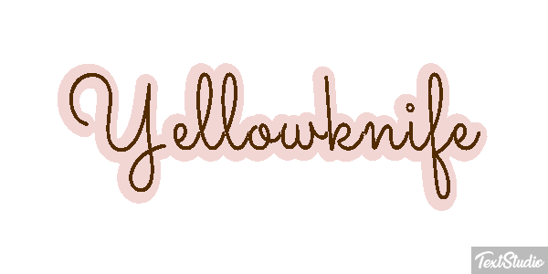 Yellowknife Texteffekt