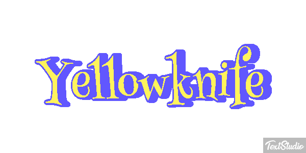 Yellowknife Texteffekt