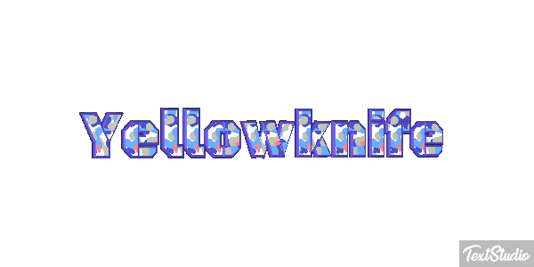 Yellowknife Texteffekt