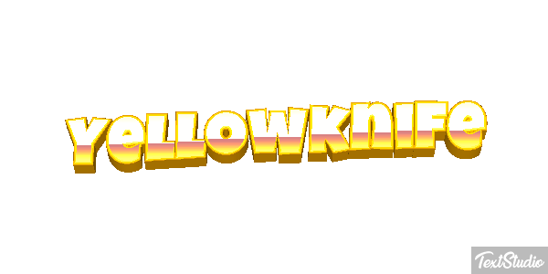 Yellowknife Texteffekt