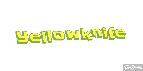Yellowknife Texteffekt