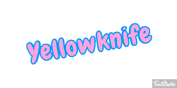 Yellowknife Texteffekt