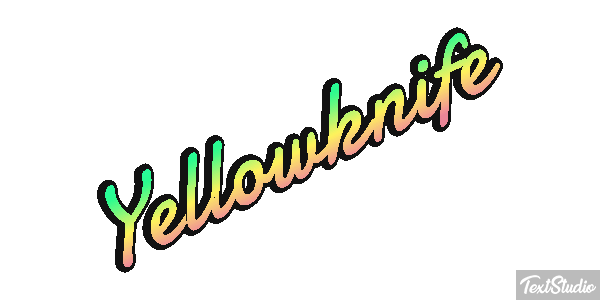 Yellowknife Texteffekt